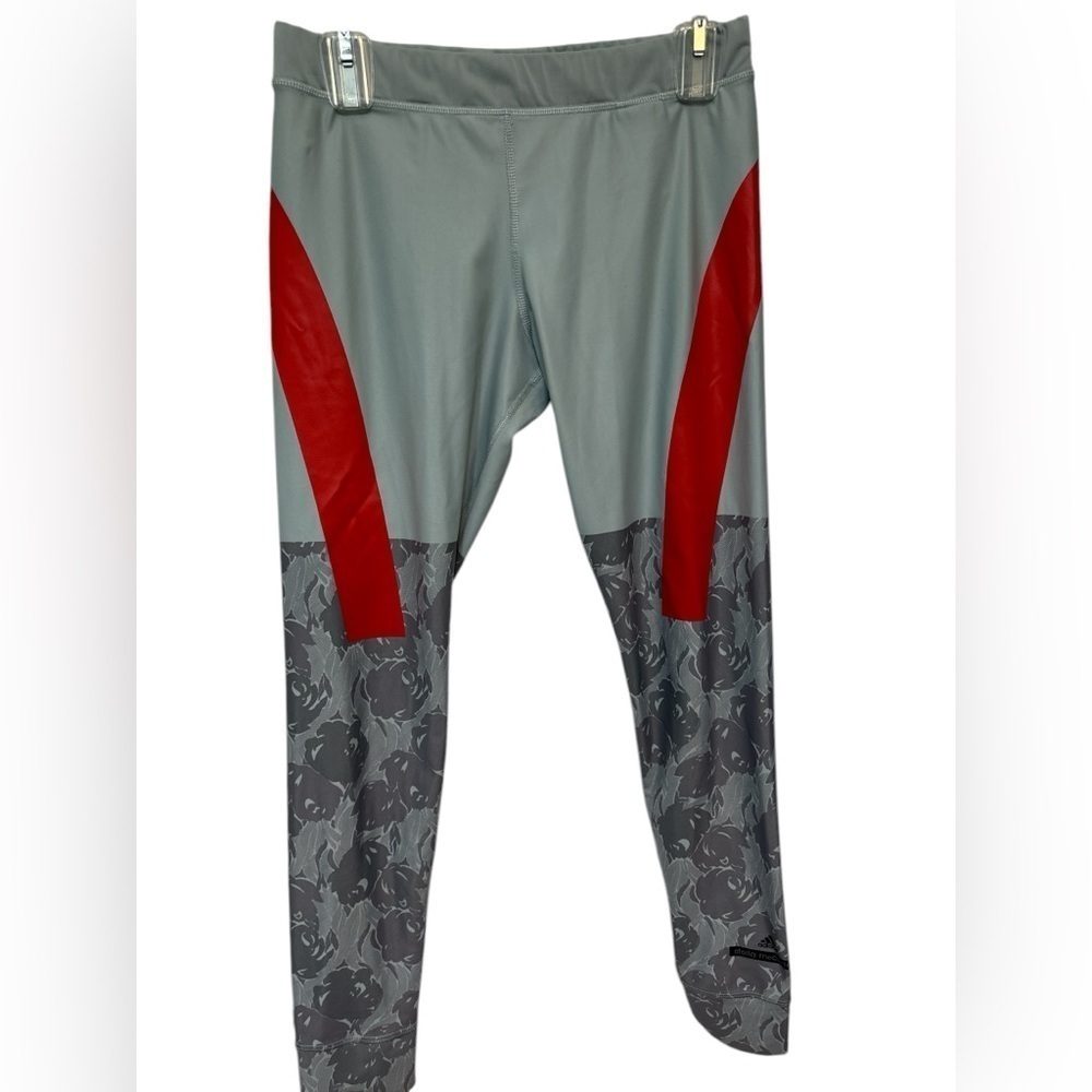 Adidas Stella McCartney Techfit Tight Grey Red Legging